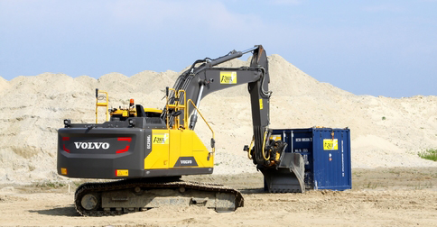 Volvo e-series excavators